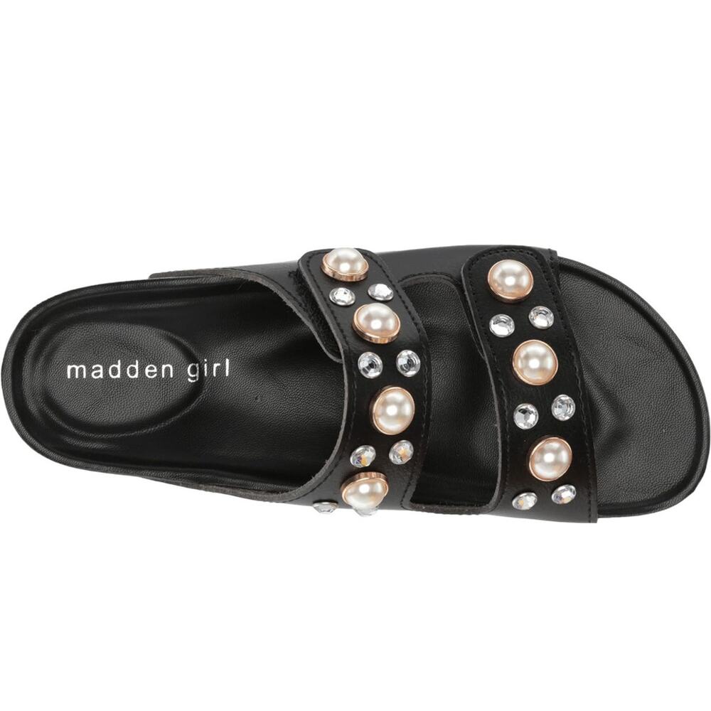 Madden Girl Women's Baby Slide Sandal, Size 9.5 Slip On Shoes Summer Shoes - Picture 4 of 5